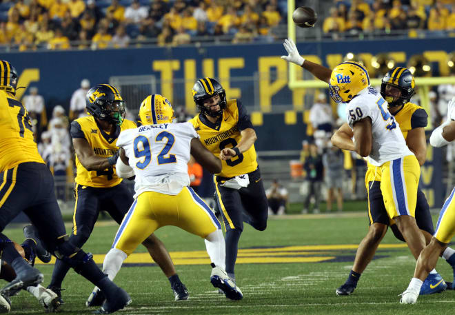 Marchiol would start at quarterback for West Virginia against Texas Tech if Greene can't go.
