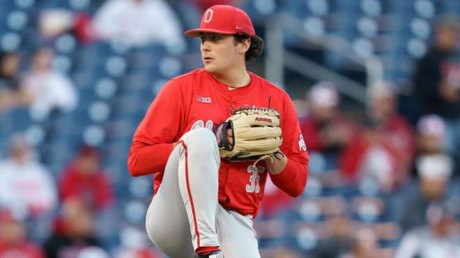 Ohio State LHP Landon Beidelschies has committed to Arkansas.