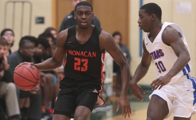 North Chesterfield (Va.) Monacan High junior guard Joe Bamisile unofficially visited NC State on Sunday.