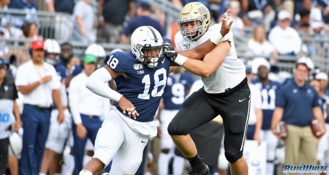 Toney finished with the fourth-highest defensive grade of all Nittany Lions during the 2019 season, according to Pro Football Focus.