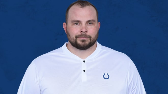 Adams had a a two-year stint as the Assistant Offensive Line Coach with the Indianapolis Colts(Colts.com Photo)