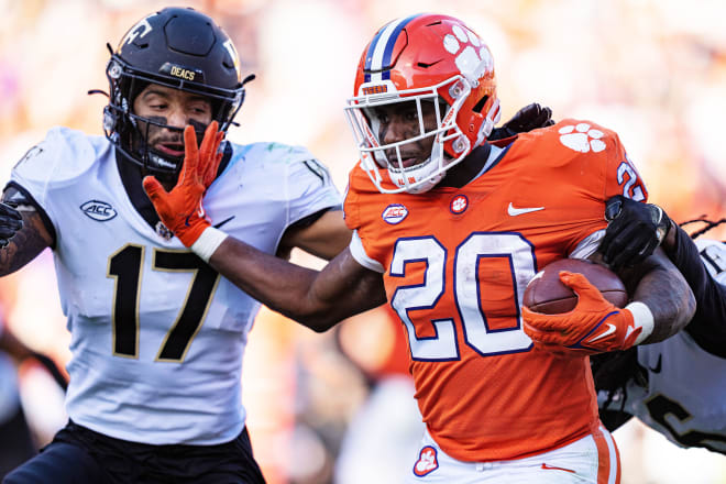 No. 10 Wake Forest had no answers for Clemson's ground game Saturday in Death Valley.