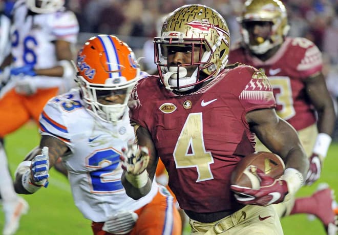 Dalvin Cook rushed for 153 yards and one touchdown.