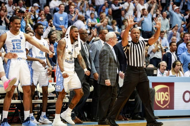 UNC's bench certainly appreciated the 16-1 run that fueled a 77-59 victory over No. 16 Florida State at the Smith Center.