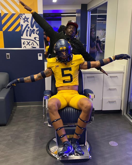 Cotman was impressed with his trip to see the West Virginia Mountaineers football program.