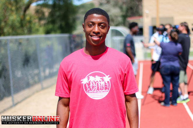 Wide receiver Jamire Calvin committed to Nebraska on Friday giving the Huskers 18 known verbal commitments.
