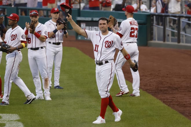 Ryan Zimmerman, who grew up with the Nationals, calls it a career