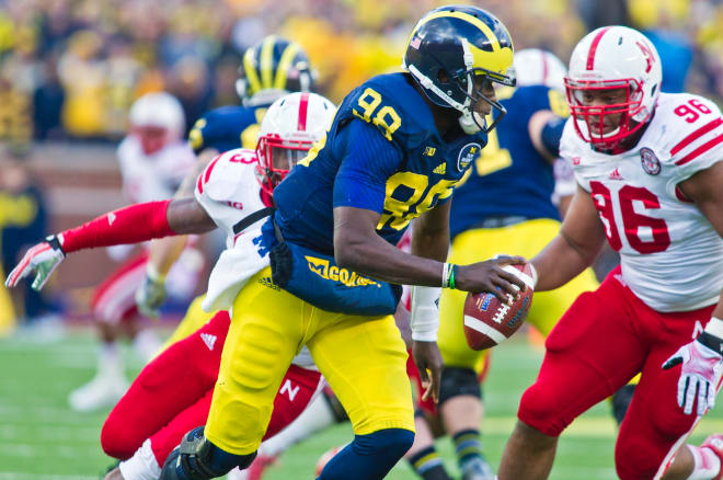 Nebraska came out on top, 17-13, in its last trip to Ann Arbor on Nov. 9, 2013.