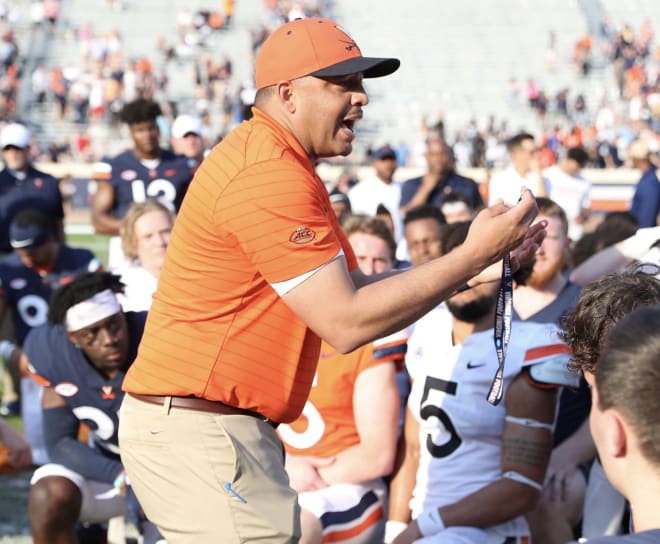 Tony Elliott isn't afraid to let his personality show, which is great news for UVa.