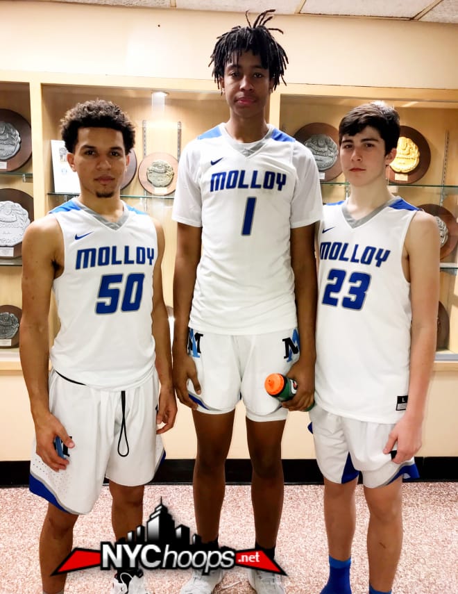 Cole Anthony, Moses Brown & Danny Braster