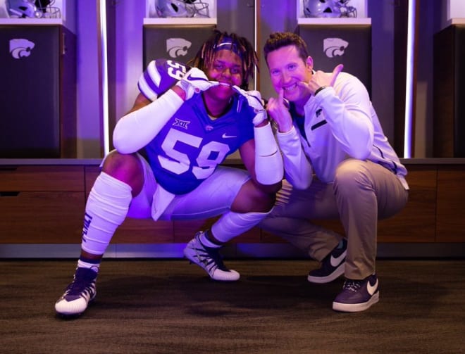 Offensive lineman Trent Pullen on his visit to Kansas State.