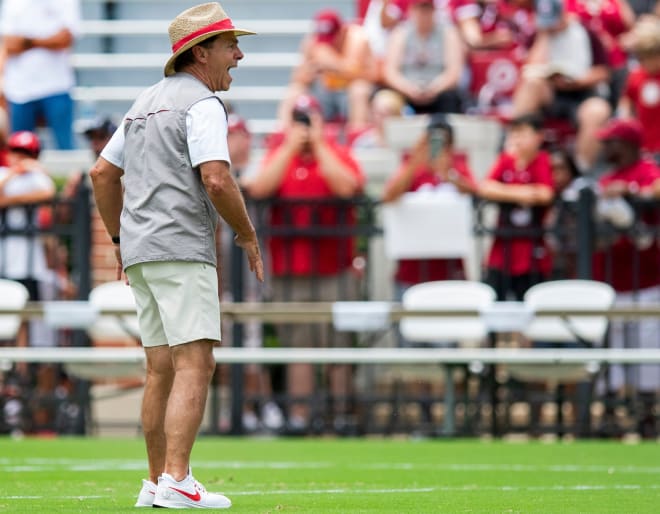 Alabama head coach Nick Saban. Photo | Imagn