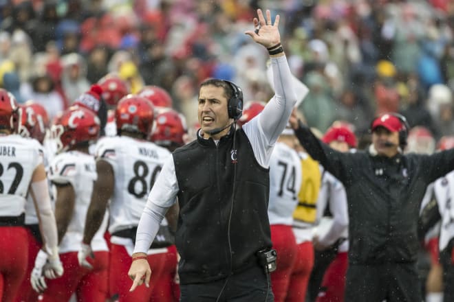 Cincinnati coach Luke Fickell