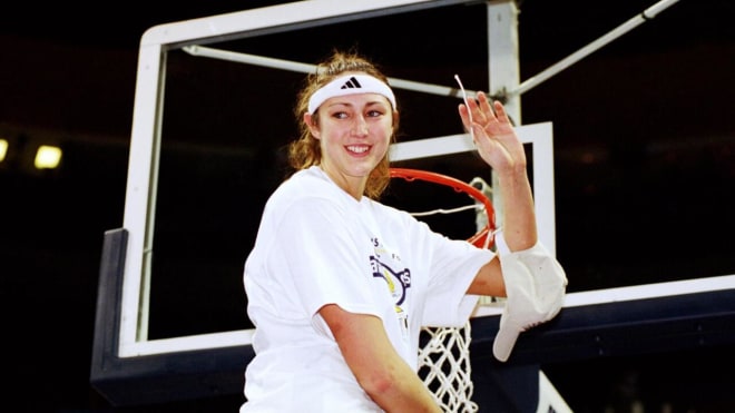 Notre Dame women’s basketball center Ruth Riley