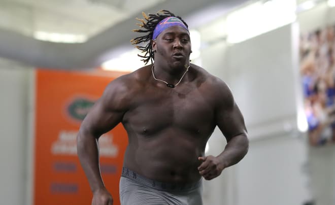 Pitts puts on show at Florida's pro day for NFL evaluators - The San Diego  Union-Tribune