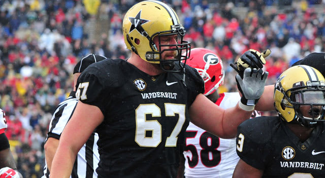 Greatest Commodores of All Time Offensive Line VandySports