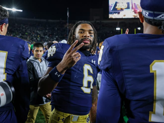 Notre Dame cornerback Clarence Lewis has entered the transfer portal as a graduate transfer.