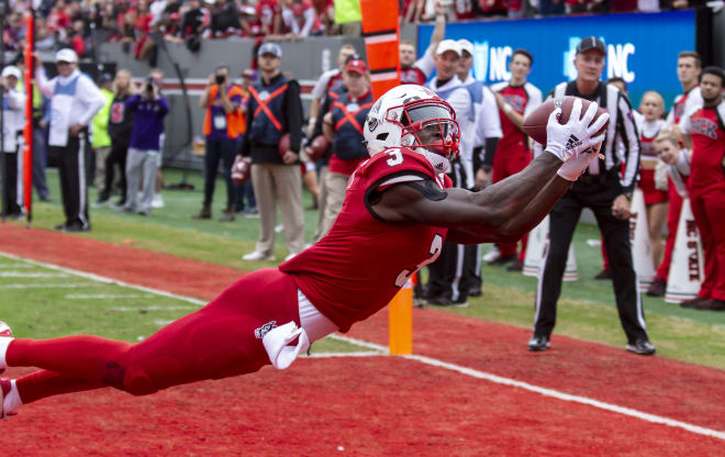 Former NC State wide receiver Kelvin Harmon originally picked South Carolina, but flipped to NC State.