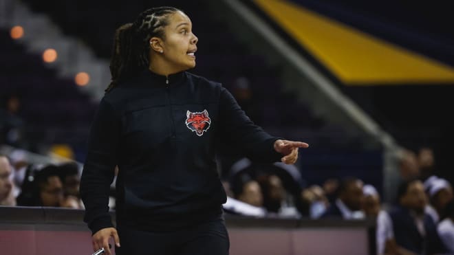 Arkansas State WBB head coach Destinee Rogers