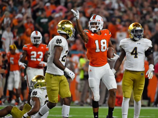 Notre Dame was not prepared for the atmosphere it faced in the 41-8 loss at Miami last year.