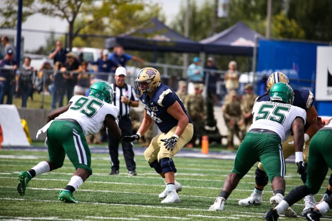 OL transfer Connor Wood is the latest addition for the Missouri Tigers (Photo: Montana State Athletics)