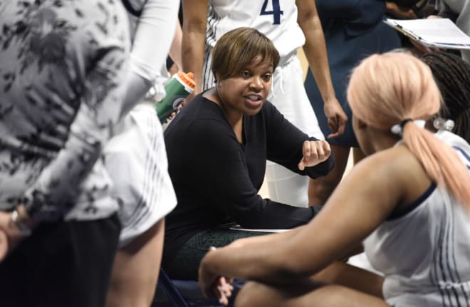 Notre Dame women’s basketball assistant coach Coquese Washington