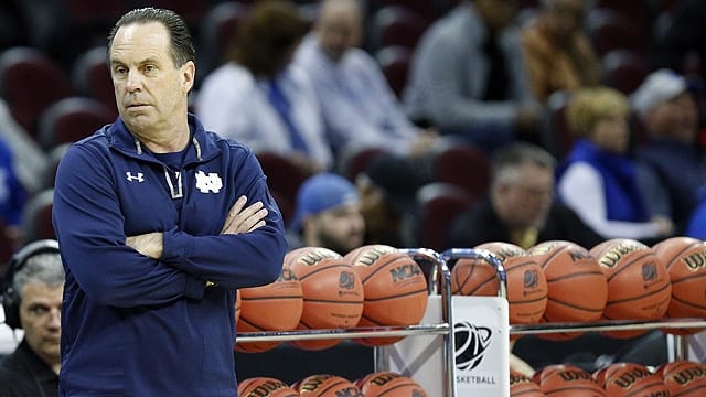 Last year, Mike Brey led Notre Dame to three NCAA Tournament wins for only the second time in school history.