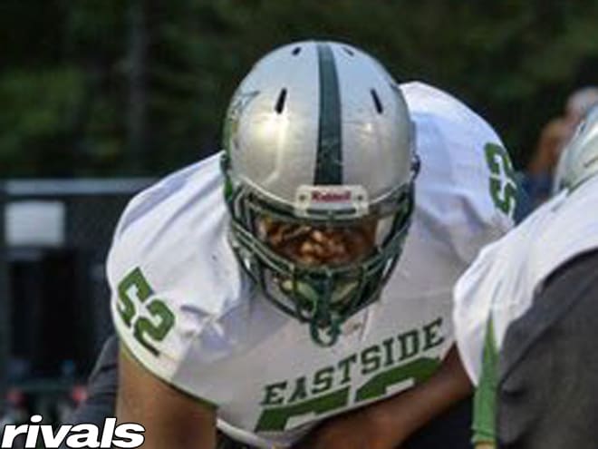 Eastside High offensive lineman Jalen Farmer talks about his new offer from East Carolina. 