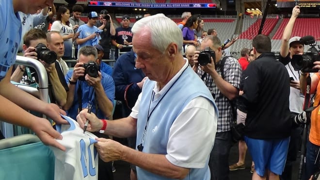 THI catches up with a couple of prominent visitors hosted by Roy Williams' program this past weekend.