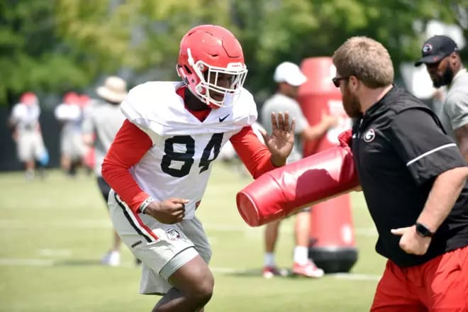 Walter Grant had some big moments at outside linebacker as a true freshman.