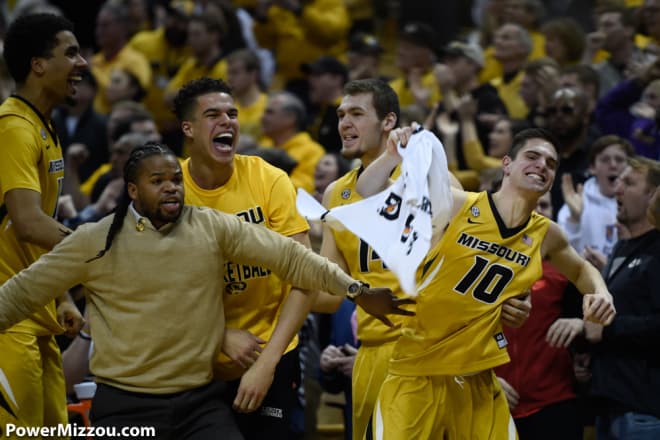 Kevin Puryear brought the joy back to Mizzou Arena with a game-winning three-pointer