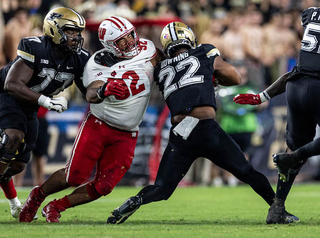 Wisconsin defensive lineman Curt Neal. 