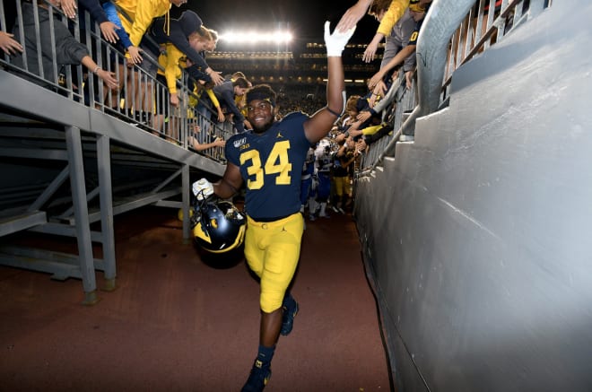 Former Michigan Wolverines football linebacker Jordan Anthony was one of three five-stars who signed with U-M in the 2017 recruiting class.