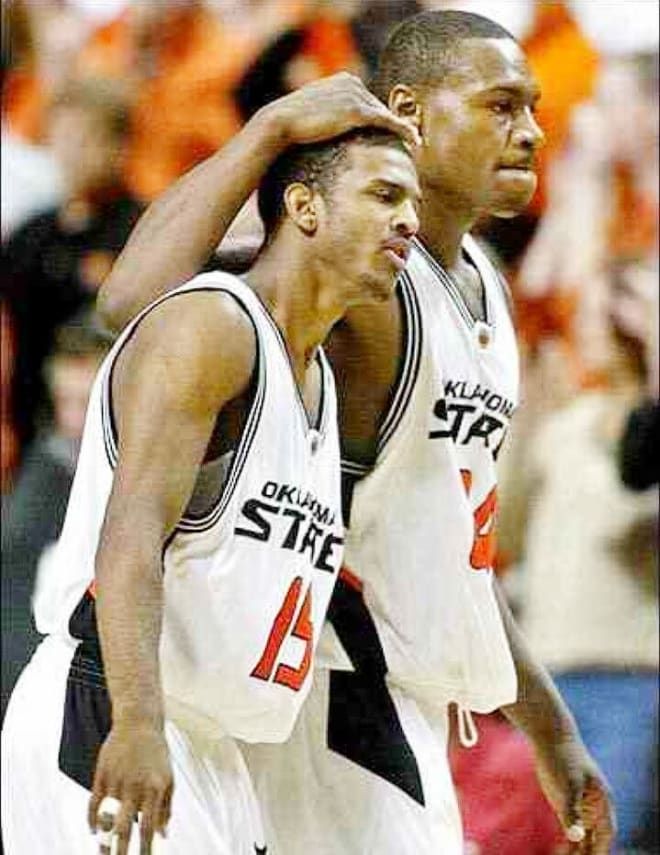 John Lucas III and Tony Allen at Oklahoma State
