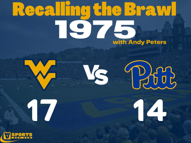The West Virginia Mountaineers matchup with rival Pittsburgh was one to remember in 1975.