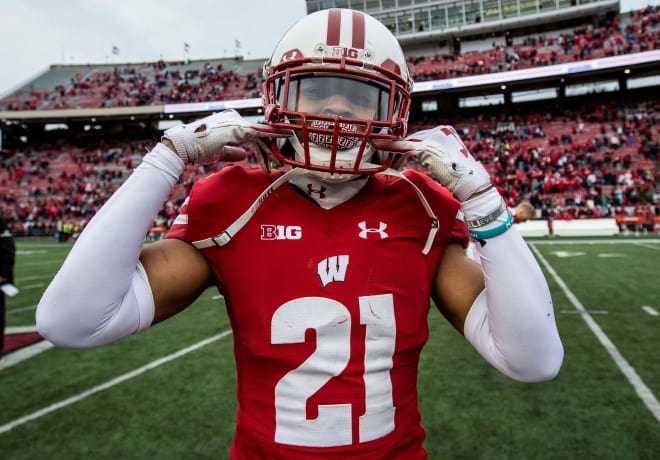 Wisconsin senior cornerback Caesar Williams led the Badgers with 11 pass breakups in 2019.