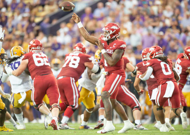 If Arkansas is going to win in Arlington, KJ Jefferson has to repeat his performance in Baton Rouge. 