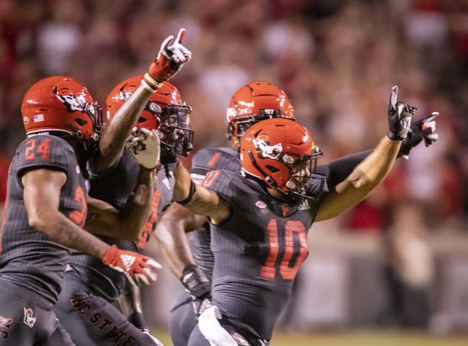 NC State Wolfpack football safety Tanner Ingle