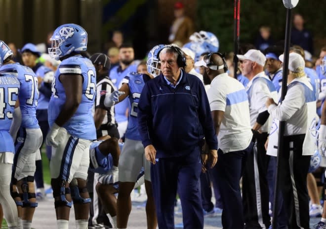 UNC Coach Mack Brown has been named a finalist for the Bobby Dodd Coach of the Year watch list.