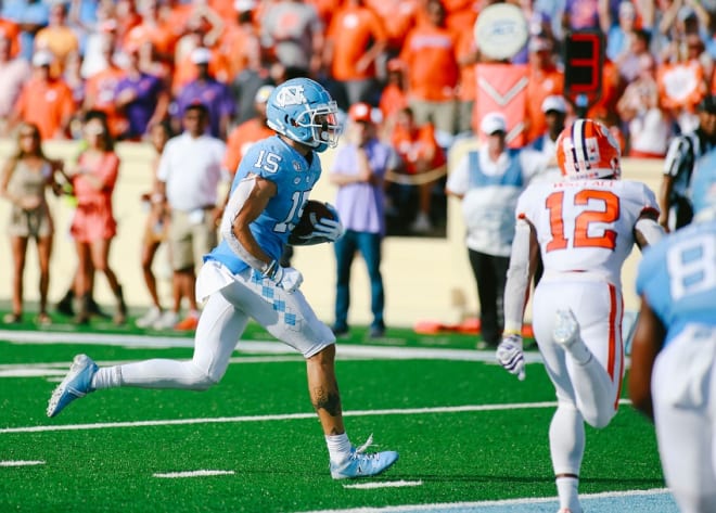 Beau Corrales (pictured) and the Tar Heels were quite prolific in the passing game this season, as the stats reveal.