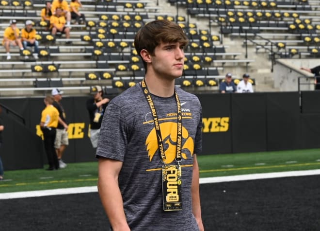 Wisconsin offered 2022 linebacker Aidan Vaughan earlier this week. 