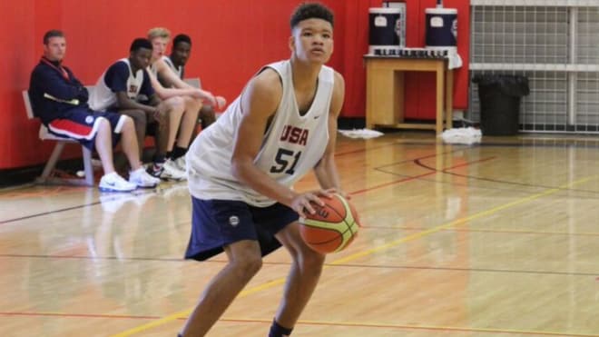 Big-time forward Kevin Knox, from Tampa, FL, will take in the Heels-Pittsburgh game Sunday.