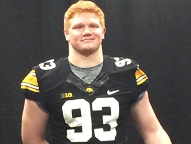 Class of 2021 defensive tackle Griffin Liddle added an offer from Iowa on Sunday.