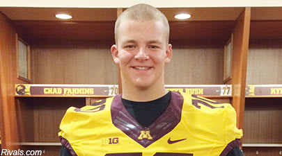 Schlueter chose the Gophers over offers from Iowa State, Michigan State, Northwestern, and Wisconsin.