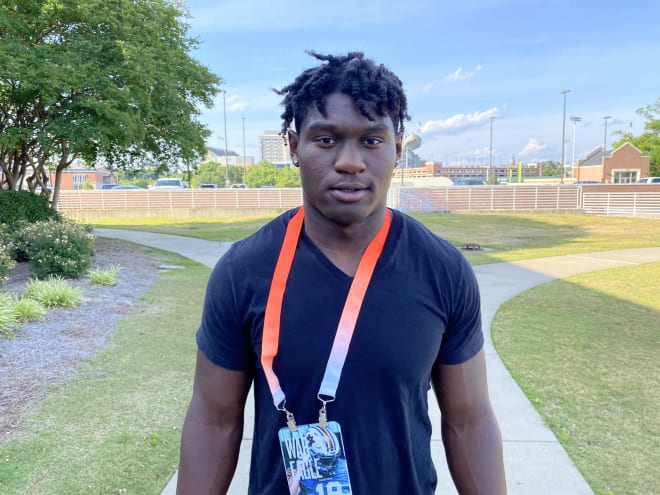 Jaquavious Russaw is starting to build a relationship with Nick Eason and Derek Mason.