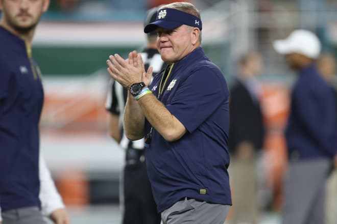 Kelly and the Fighting Irish inked all 20 of the verbal commits the program had heading into the early signing day.