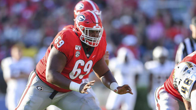 Jamaree Salyer could start at left tackle, or he could slide inside.