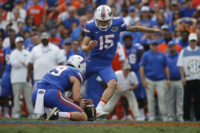 Redshirt junior kicker Eddy Pineiro