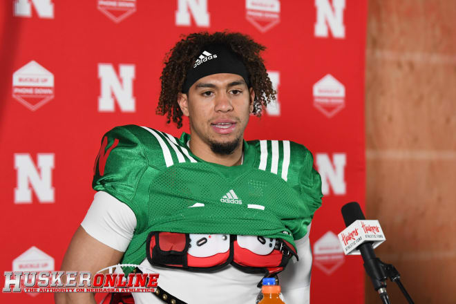 Husker quarterback Casey Thompson