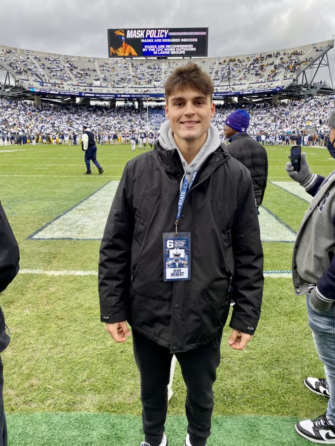 Rising 2025 QB Blake Hebert Talks Penn State Interest Ahead